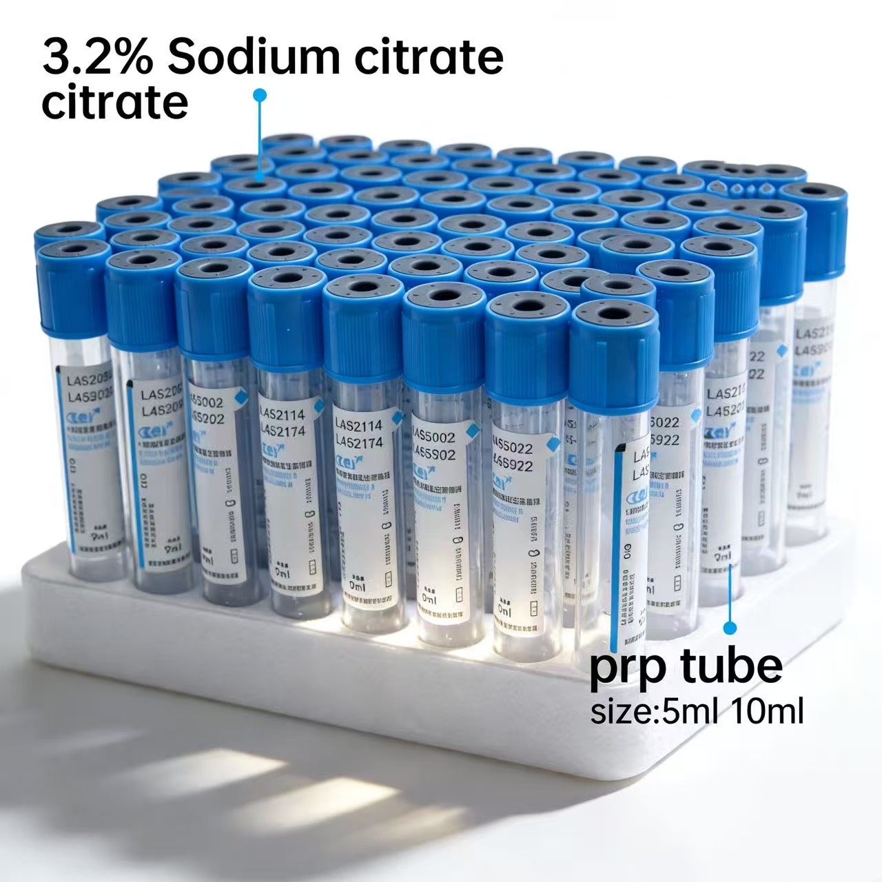 Medical Lab Blood Test - Provetta per Prelievo Sanguigno Sottovuoto Monouso