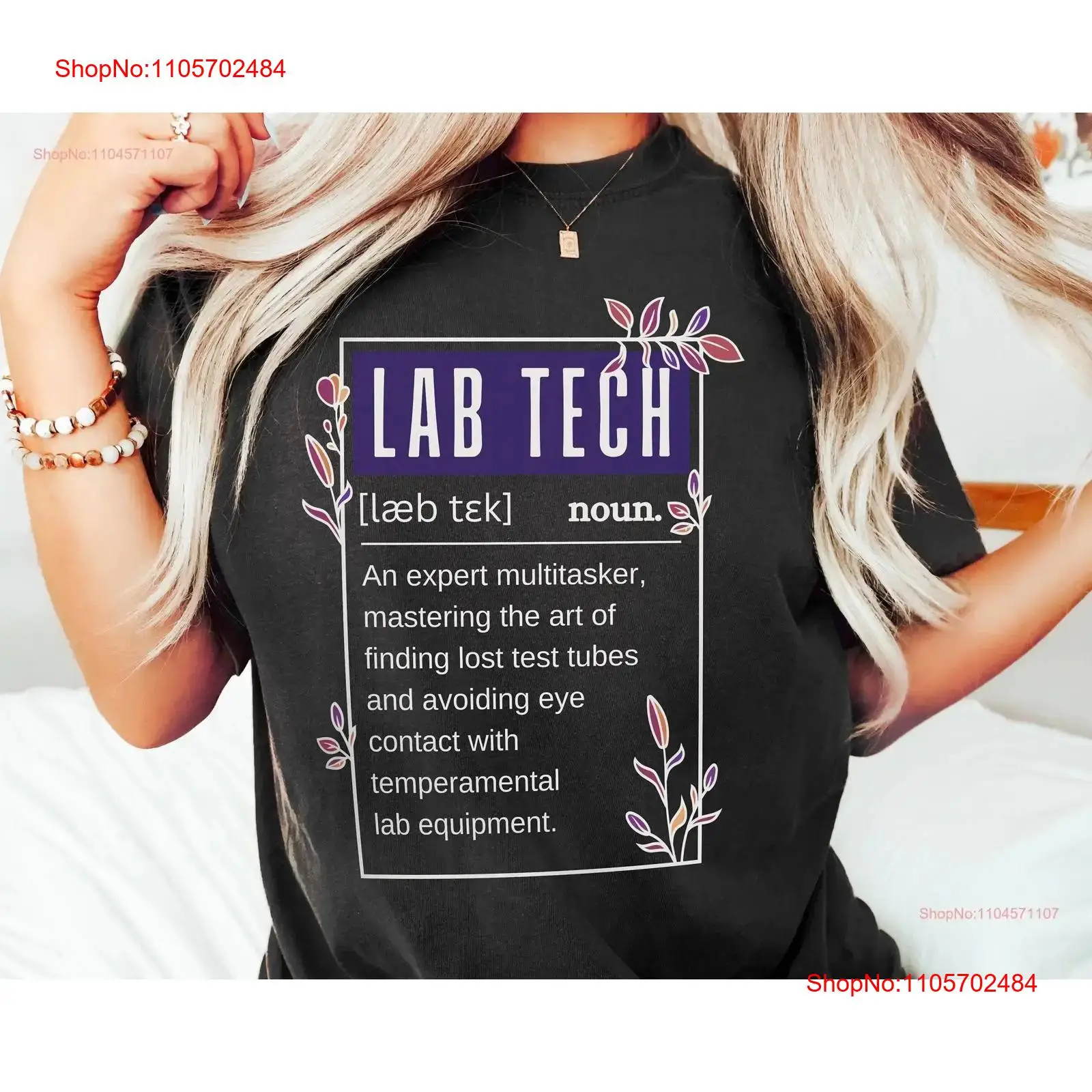 Medical Lab Technician - Maglietta Divertente per Tecnico di Laboratorio,