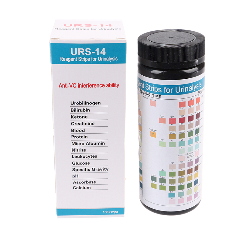 URS-14 100 strisce di reagente - Urinalysis Reagent Strip recensione e prezzo