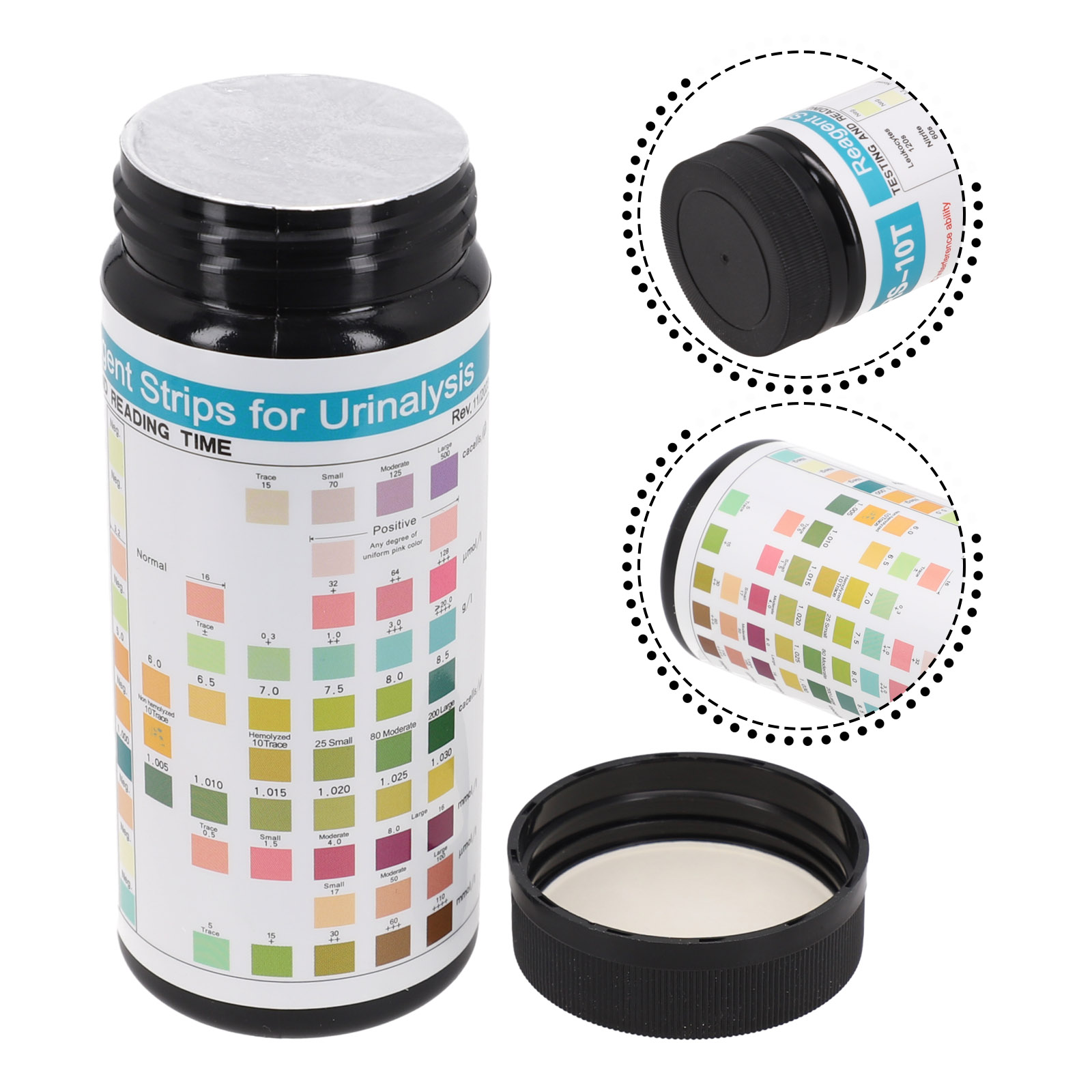 100 strisce URS-10T Strisce pe - Urinalysis Reagent Strip recensione e prezzo